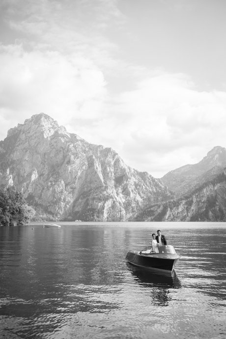 Hochzeitsbilder am Traunsee, Hochzeitsreportage Spitzvilla