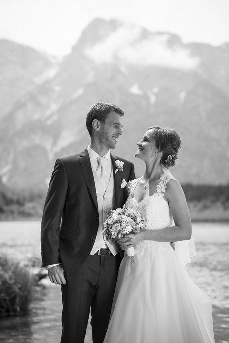 Hochzeitsfotos im Almtal, Almsee, Grünau im Almtal